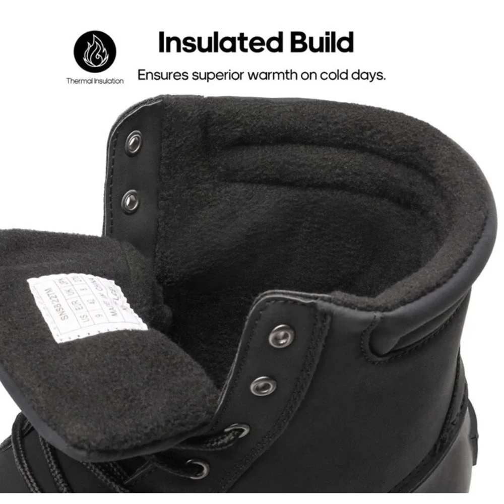 NortiV8 Duck Boots SNSB227M Black Snow / Rain Boots Size 13